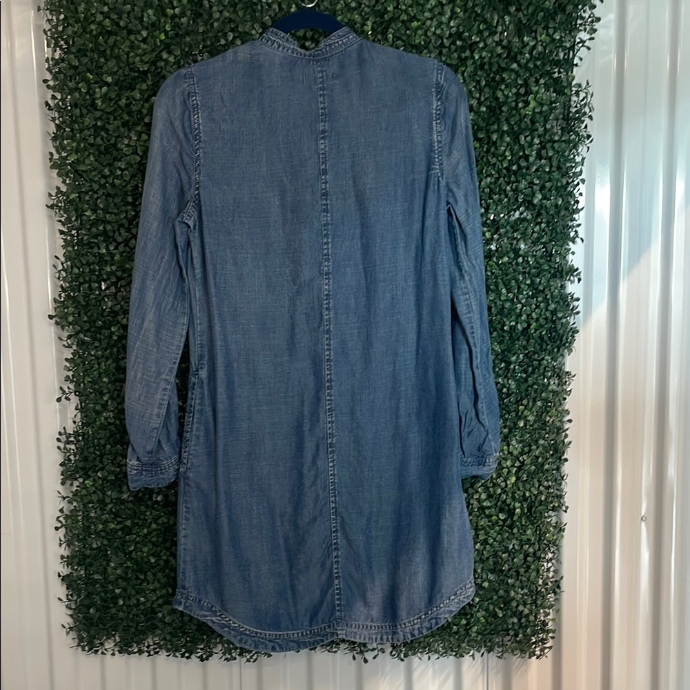 Kenneth Cole Reaction Denim Shirt Dress.   E - Picture 6 of 6